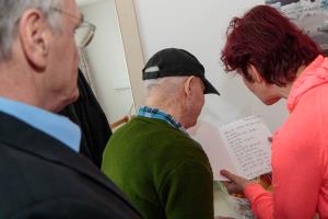 Župan obiskal 90-letnika Franca Gričarja 2